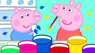 Świnka Peppa | Malowanie Rękoma I Ziemniakami | Bajki Po Polsku | Peppa po Polsku