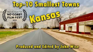 10 SMALLEST Towns in KANSAS