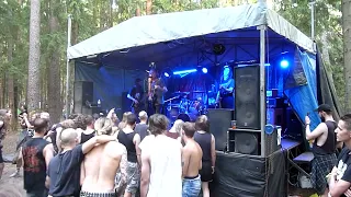 CAUSTIC VOMIT. 6 August 2022. Неглубокая могила-6 (Shallow grave fest-6)