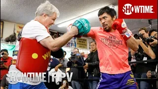 Manny Pacquiao and Freddie Roach Workout | SHOWTIME PPV