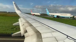 Ryanair Boeing 737 Rocky Departure Out Of Shannon Airport