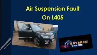 Air Suspension Fault L405