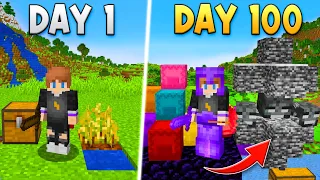 I Spent 100 Days Building OP FARMS In Hardcore Minecraft! (#10)