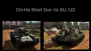 Chi-Ha Short Gun Vs SU-122