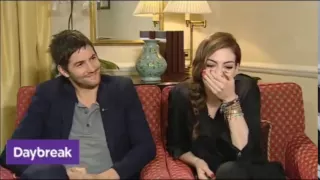 ITV Daybreak - Jim Sturgess & Anne Hathaway