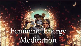 Adi Shakti mantra. Bhakti mantra.Meditation of female energy, beauty and strength. Kundalini