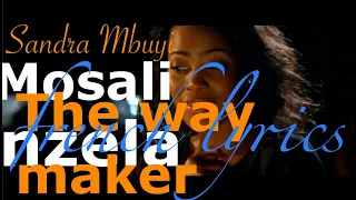 Mosali nzela, Sandra Mbuyi  (Way maker de Sinach, en lingala, paroles en français)
