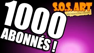 1000 abonnés !