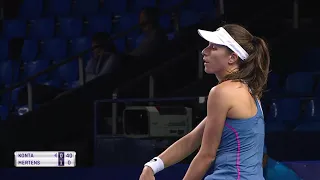 Konta vs Mertens