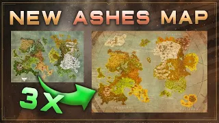 Size Comparison Of NEW Ashes Of Creation Map Reveal!