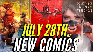 NEW COMIC BOOKS RELEASING JULY 28TH 2021 MARVEL COMICS & DC COMICS PREVIEWS COMING OUT THIS WEEK