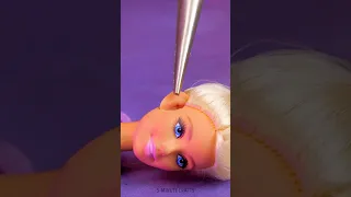 Let's make your Barbie great again 😍 #5minutecrafts #hack #funny #diy #howto #barbie #recycle #toys