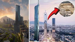 Rascacielos En Construcción En Monterrey / La Ciudad De Los Rascacielos