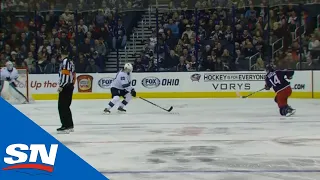 Dean Kukan’s Shot Hits Sharks’ Marcus Sorensen Square In The Face