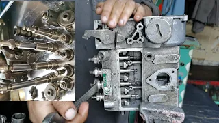 reparing inline diesel pump | diesel pump new plunger install