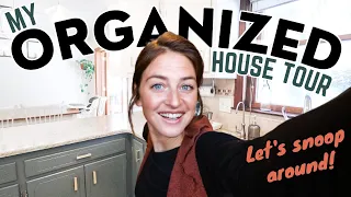 My (Somewhat) Organized Home Tour | 25+ Simple Solutions for REAL LIFE!