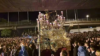 ¡¡IMPRESIONANTE!! Las Viñas por el puente con la Magnífica A.M La Sentencia  Semana Santa 2023