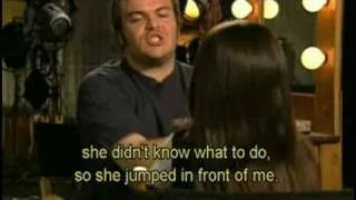 Miranda Cosgrove and Jack Black playing soulsister