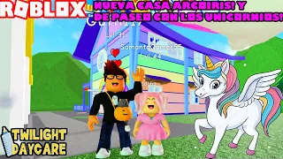 Nueva Casa Arcoiris Y Nos Vamos De Paseo Con Unicornios y Ponis En Twilight Daycare!