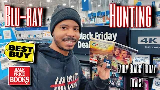 BLU-RAY HUNTING - EARLY BLACK FRIDAY DEALS & Gran Turismo 4K Steelbook!!