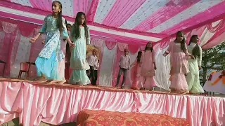 #Gulabi sharara#Annual Function #GSSS Bhaderwar girls #🤗💐👌