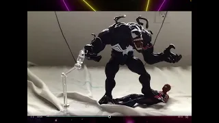 Spider-Man VS Venom (Stop motion animation)