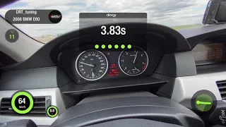 BMW E60 530D Stage 1 by PowerLab acceleration (ускорение, разгон)