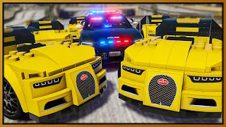 GTA 5 Roleplay - LEGO BUGATTI ARMY TROLLS COPS | RedlineRP