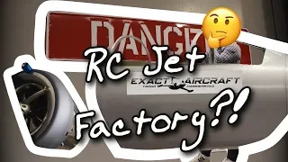 A Giant Scale RC Jet Factory Driven by One Man?! Say Hello to Exact Aircraft😎✈️