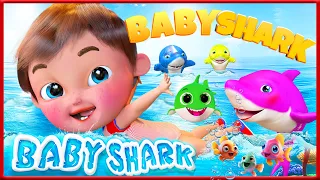 Baby Shark, Mommy Shark Fun 1️⃣🦈, Wheels on The Bus , Baby songs Party 🎉🦈#babyshark