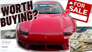 Are Mitsubishi 3000gt a Better Deal Than Nissan 300zx Right Now? - Flaming Cars on Marketplace