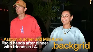 Ashton Kutcher and Mila Kunis Enjoy Romantic Date Night in Los Angeles