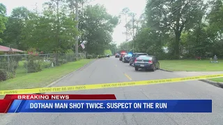 One person shot on Pinecrest Drive in Dothan, suspect on the run