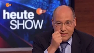 Gregor Gysi steht Oliver Welke Rede und Antwort - 02.10.2015 heute show - Bananenrepublik