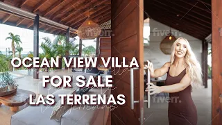 Balinese Style Villa for sale in Las Terrenas - PANORAMIC OCEAN VIEWS!