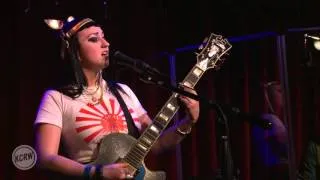 Hiatus Kaiyote performing "Breathing Underwater" Live at KCRW's Apogee Sessions