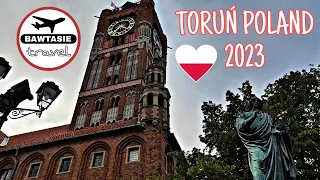 🇵🇱 A walk around the old town in Toruń I Poland 2023