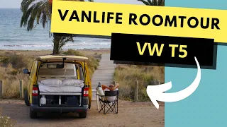 Vanlife Roomtour VW T5 Campervan Conversion