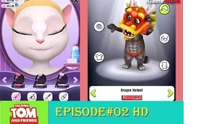 Talking Tom and Friends ep.2 - Talking Angela Great Makeover Gameplay for Children || Amy Jarvis