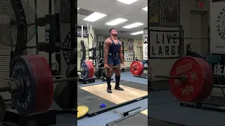 700lb/317.5kg Deadlift for 4 Rep PR