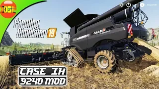 Farming Simulator 19- Case IH axial flow 9240 harvester pack mod review!