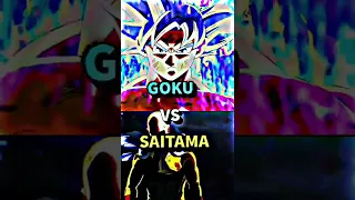 Who's Stronger🤔 || GOKU VS SAITAMA GOKU VS NARUTO || #anime #animedit #viral #trending #shorts