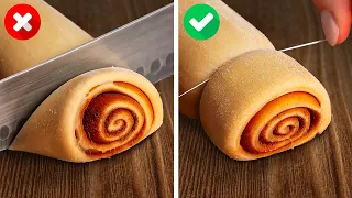 HOW TO WORK WITH DOUGH LIKE A PRO | Tasty And Easy Pastry Recipes And Baking Hacks