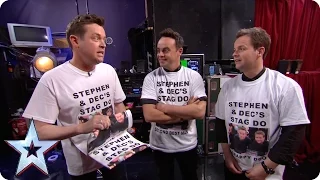BGMT is back! And Stephen's planning a wedding | Britain's Got More Talent 2015