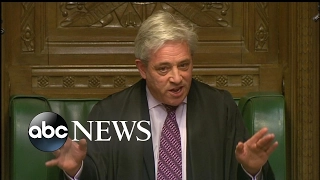 UK Parliament Speaker 'Strongly Opposed' to Trump Address