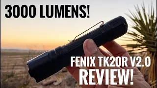 NEW! Fenix Tk20R V2.0 Flashlight Review!