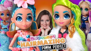 МЕГА ОБЗОР кукол Hairmazing из коллекции “Выпускной” | Hairdorables фешн куклы серия 2