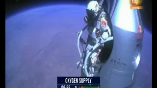 FELIX BAUMGARTNER Salto Estratosférico [DIRECTO ESPAÑOL 2012] Red Bull Stratos