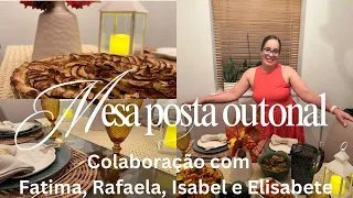 COLABORAÇÃO OUTONAL 2023 | MESA POSTA  🍂 | BORREGO ASSADO COM LEGUMES E TARTE DE MAÇÃ