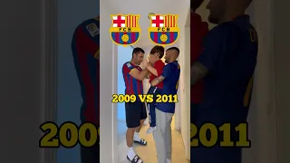 Barça 2009 vs Barça 2011 (Comparando Plantillas) #barça #footballfunny #messi10 #football #iniesta